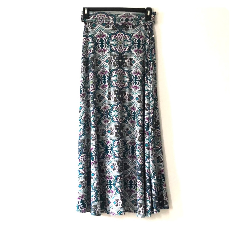 Printed Maxi skirt